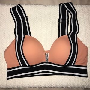 PINK pull on push up bra.