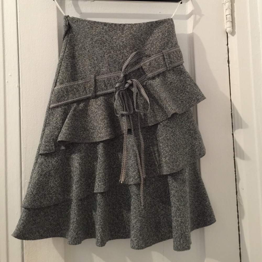 High waist bcbg skirt