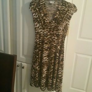 Leopard print dress