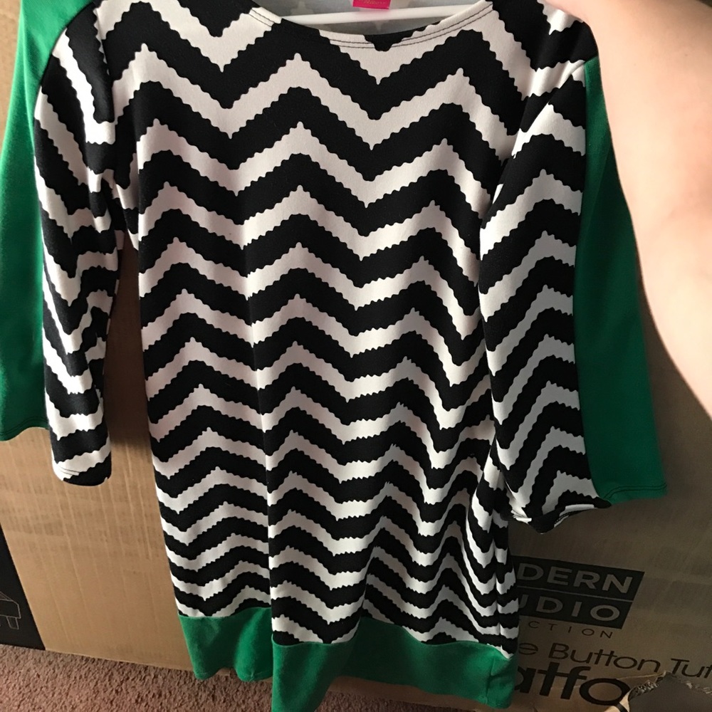 Chevron Shift Dress