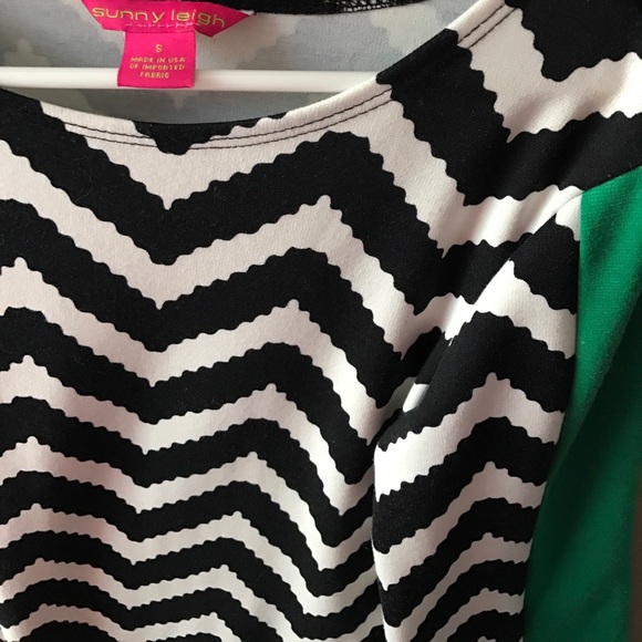 Chevron Shift Dress - Picture 2 of 2