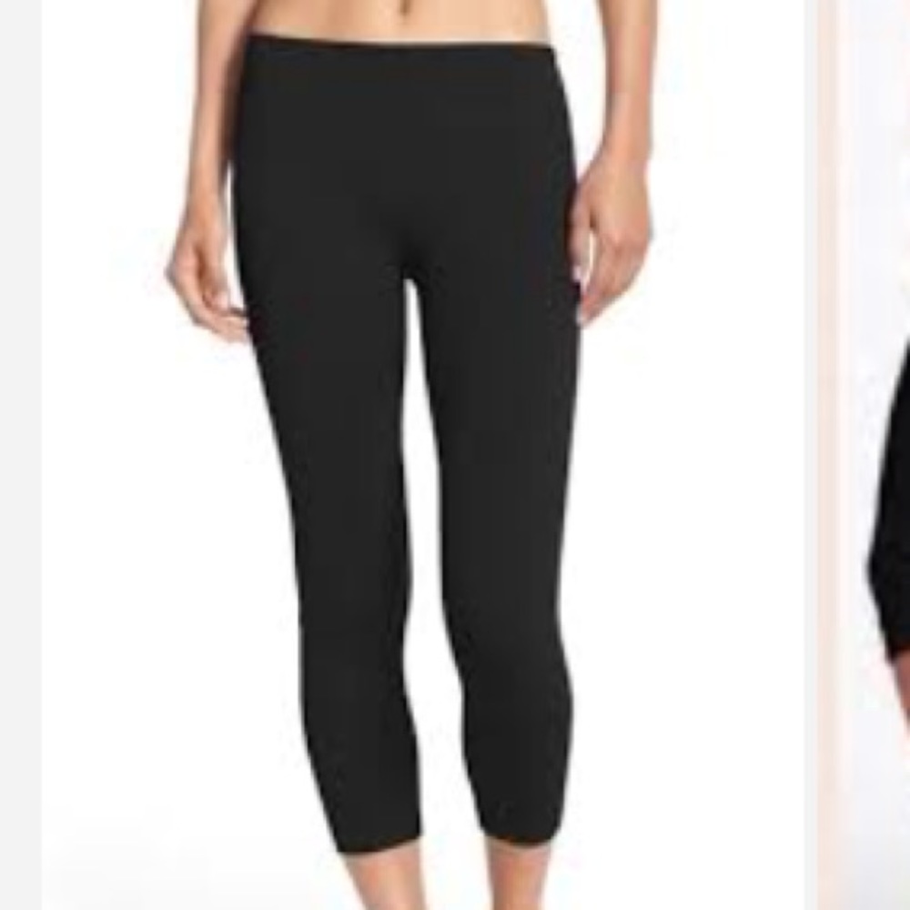 Zella Live In Crop Leggings Black Large