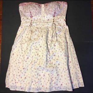 American eagle sundress floral tie bodice 10
