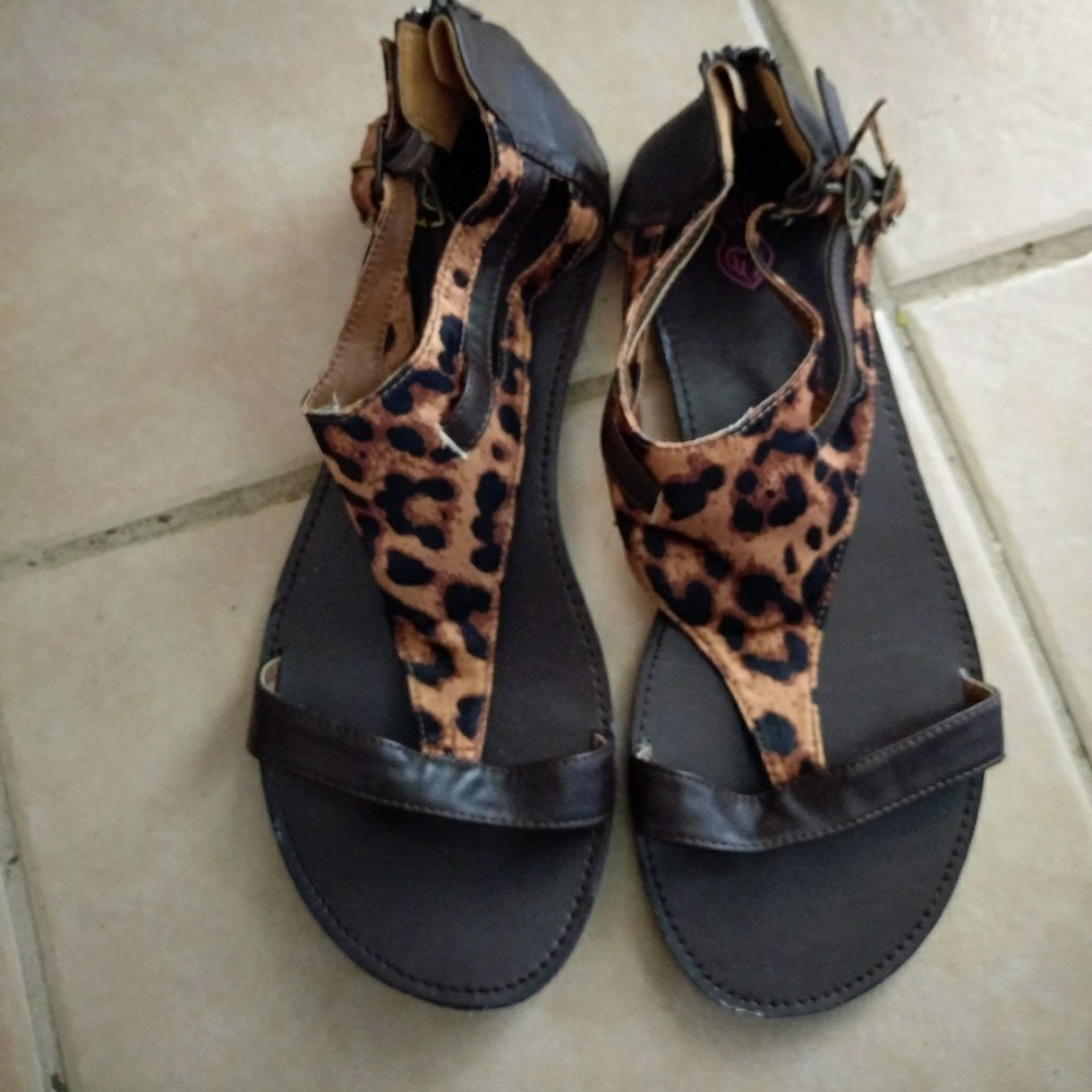 Torrid Leopard Sandals
