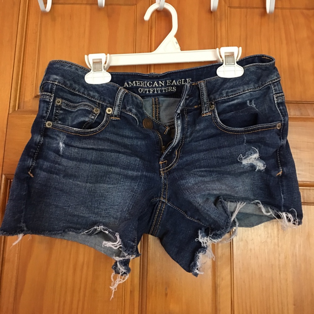 American eagle jean shorts