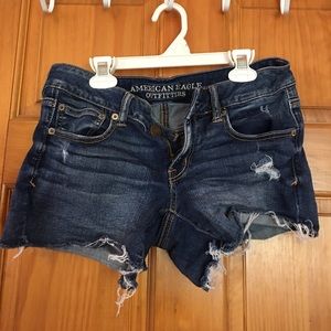 American eagle jean shorts