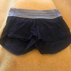 Lululemon Athletica Navy Blue Shorts Size 2