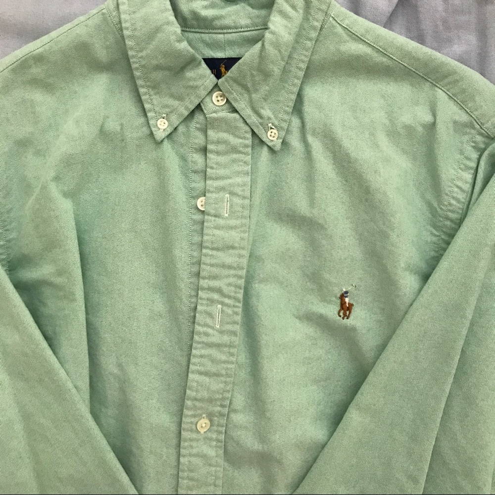 Polo Ralph Lauren Green Oxford shirt