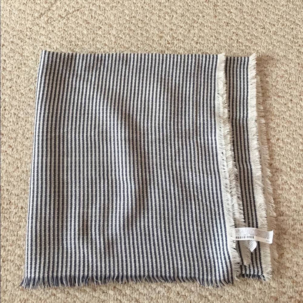Forever 21 Striped Blanket Scarf