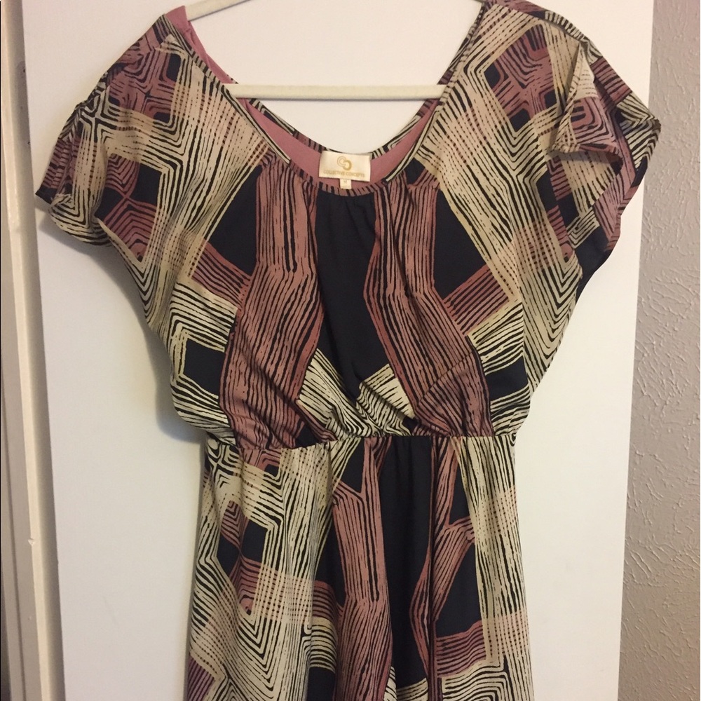 Short split sleeve dress size M