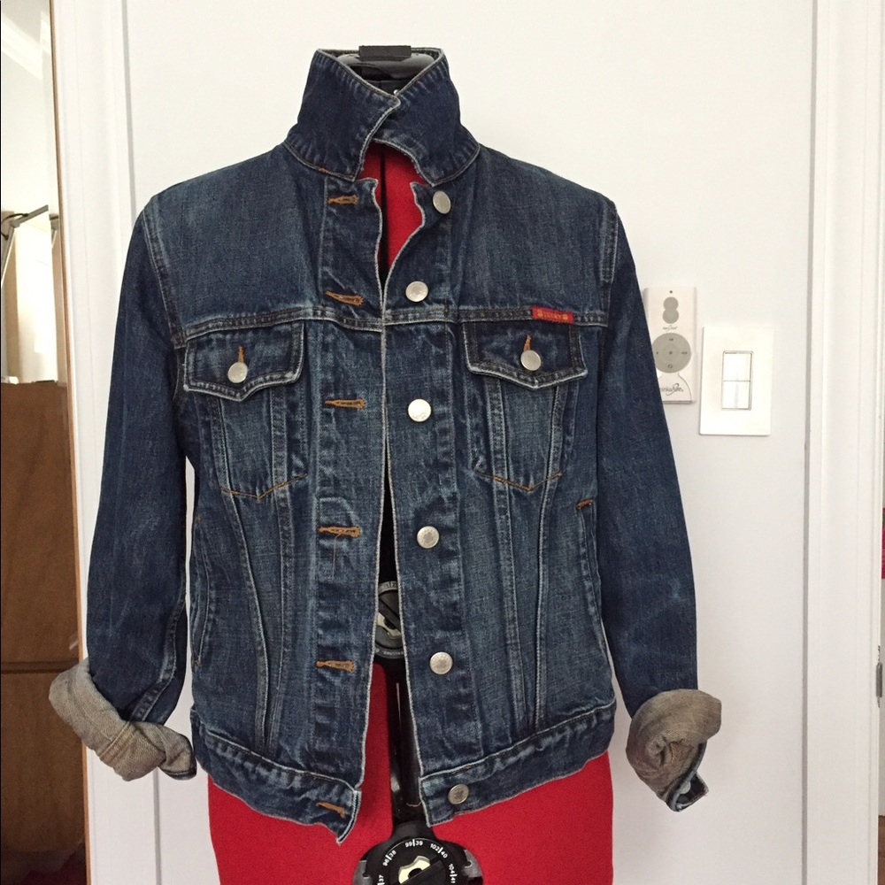 Lucky Brand blue denim jean jacket, Size L