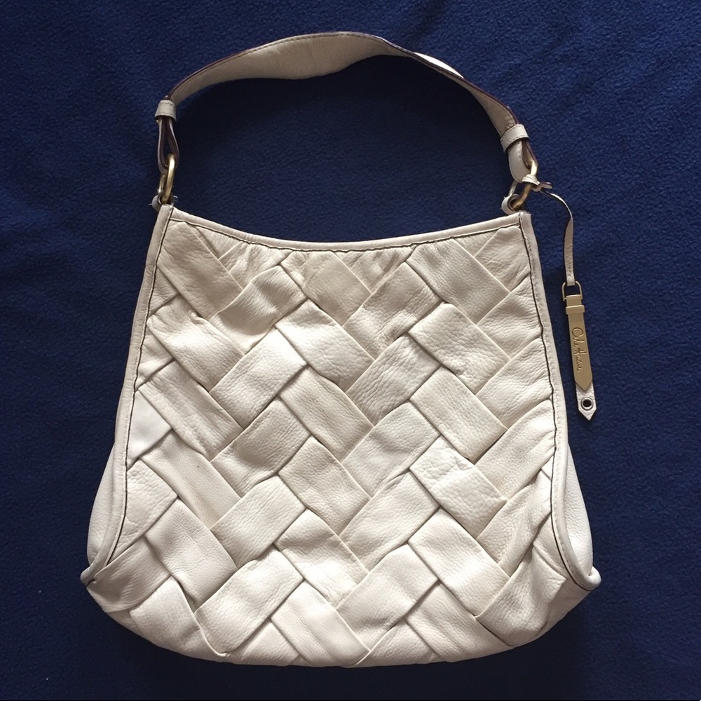 Cole Haan leather shoulder purse