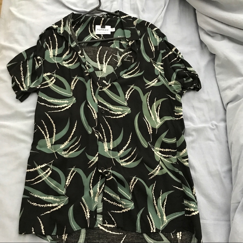 Topman Summer flowy button down