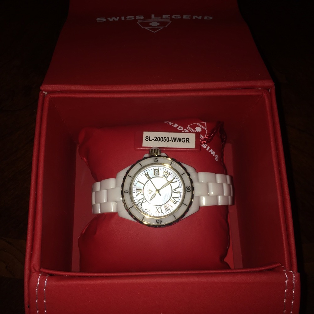 NWT Swiss Legend Sl-20050-WWGR Watch