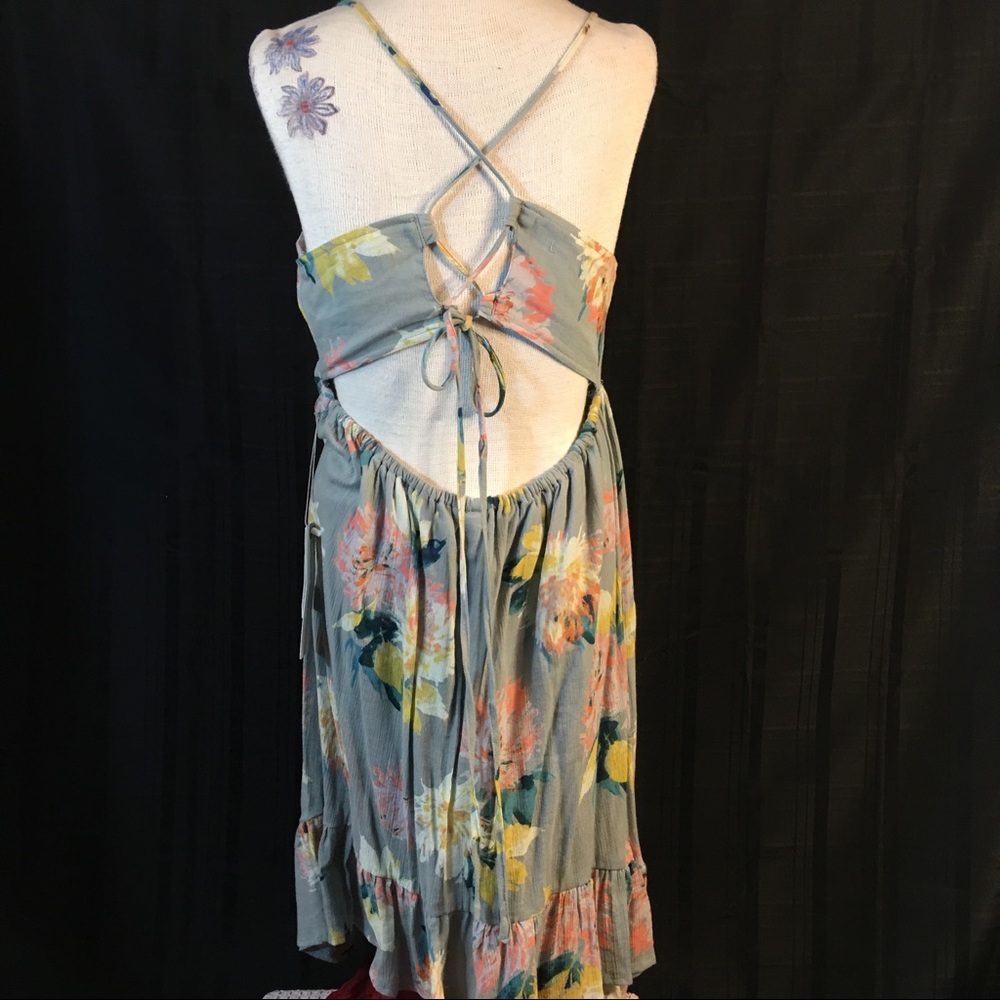 O'Neil Sun Dress Gauze Floral size L New With/tag