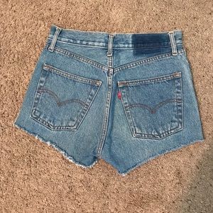 NWT Reformation Vintage Levi Cutoff Shorts