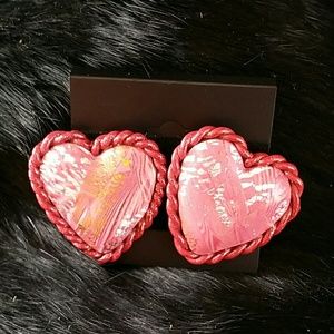 Puffy Heart Earrings