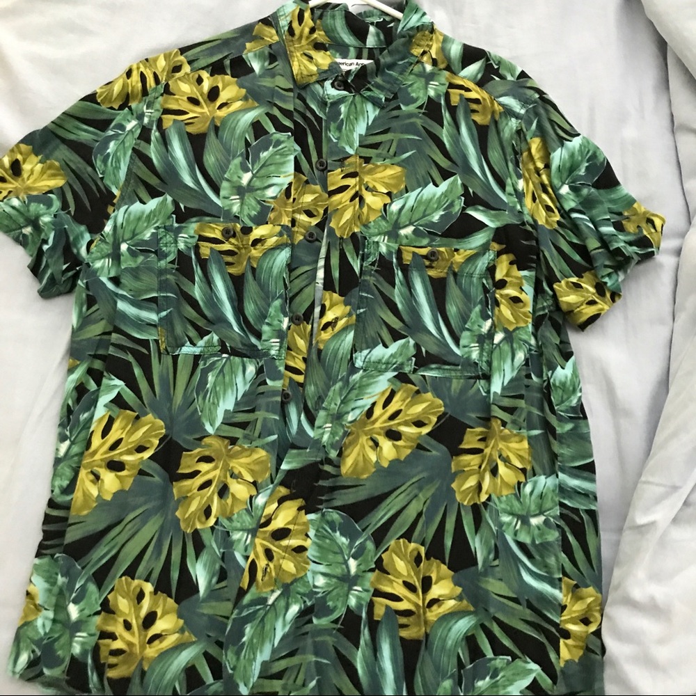 American Apparel Jungle Print shirt