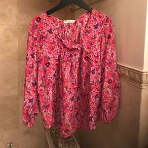 Rebecca Taylor floral blouse