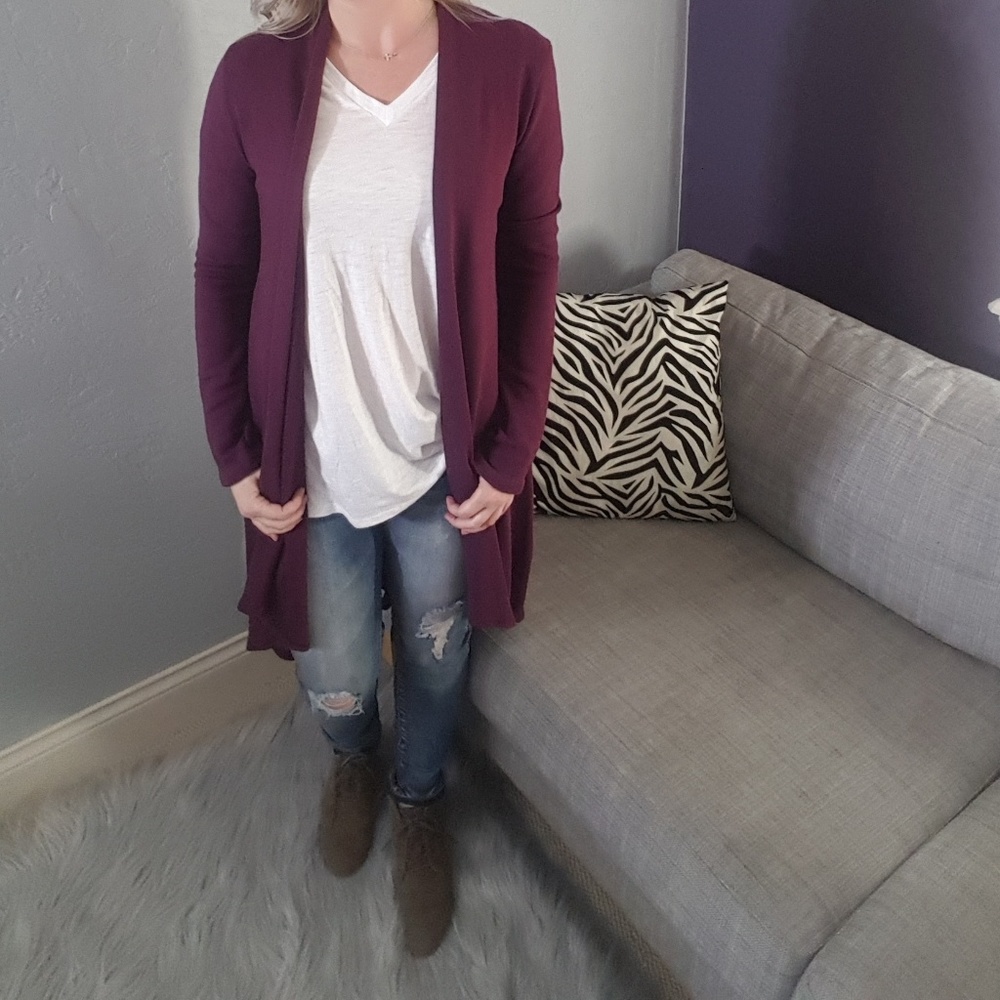 Hi-Lo Cascading Cardigan