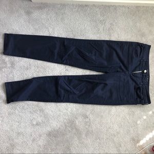 Dark Blue Sateen American Eagle Jeggings