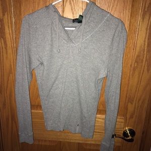 Grey polo active pullover