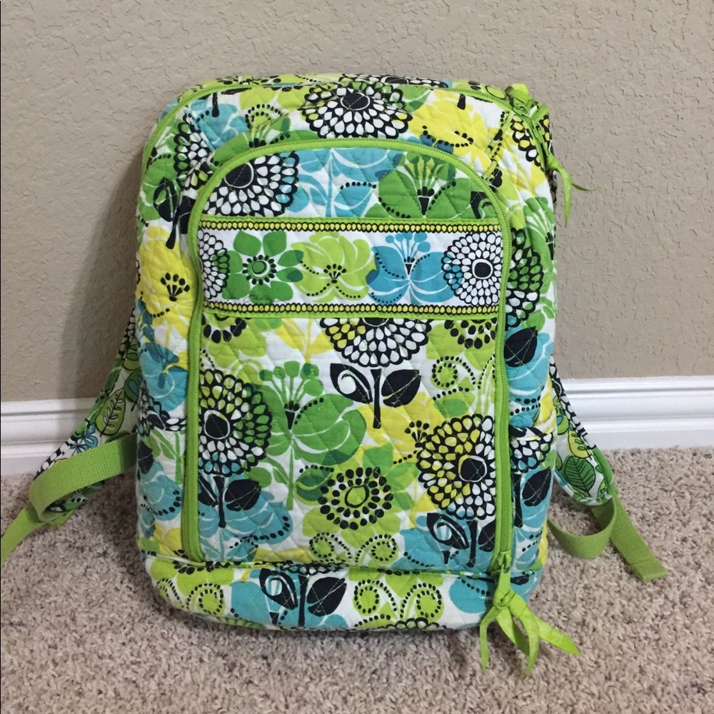 Vera Bradley Limes Up Laptop Backpack