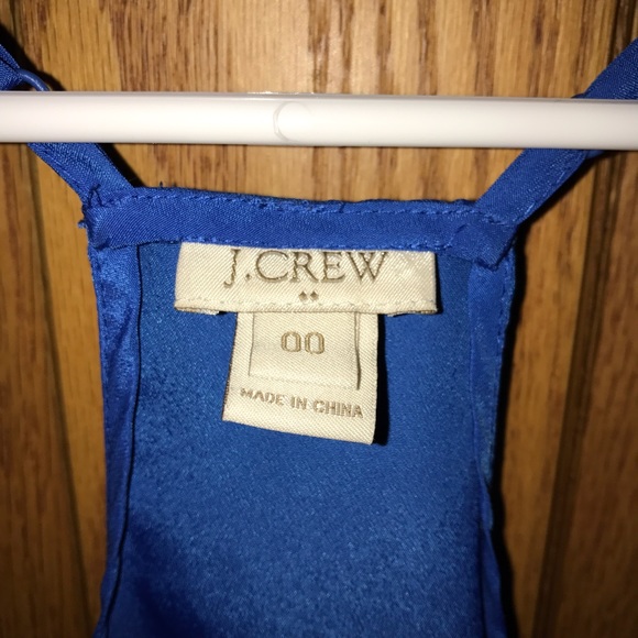 J. Crew blue flowy top - Picture 2 of 2