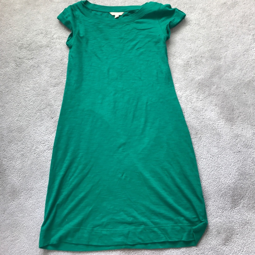 Emerald Green Banana Republic Dress