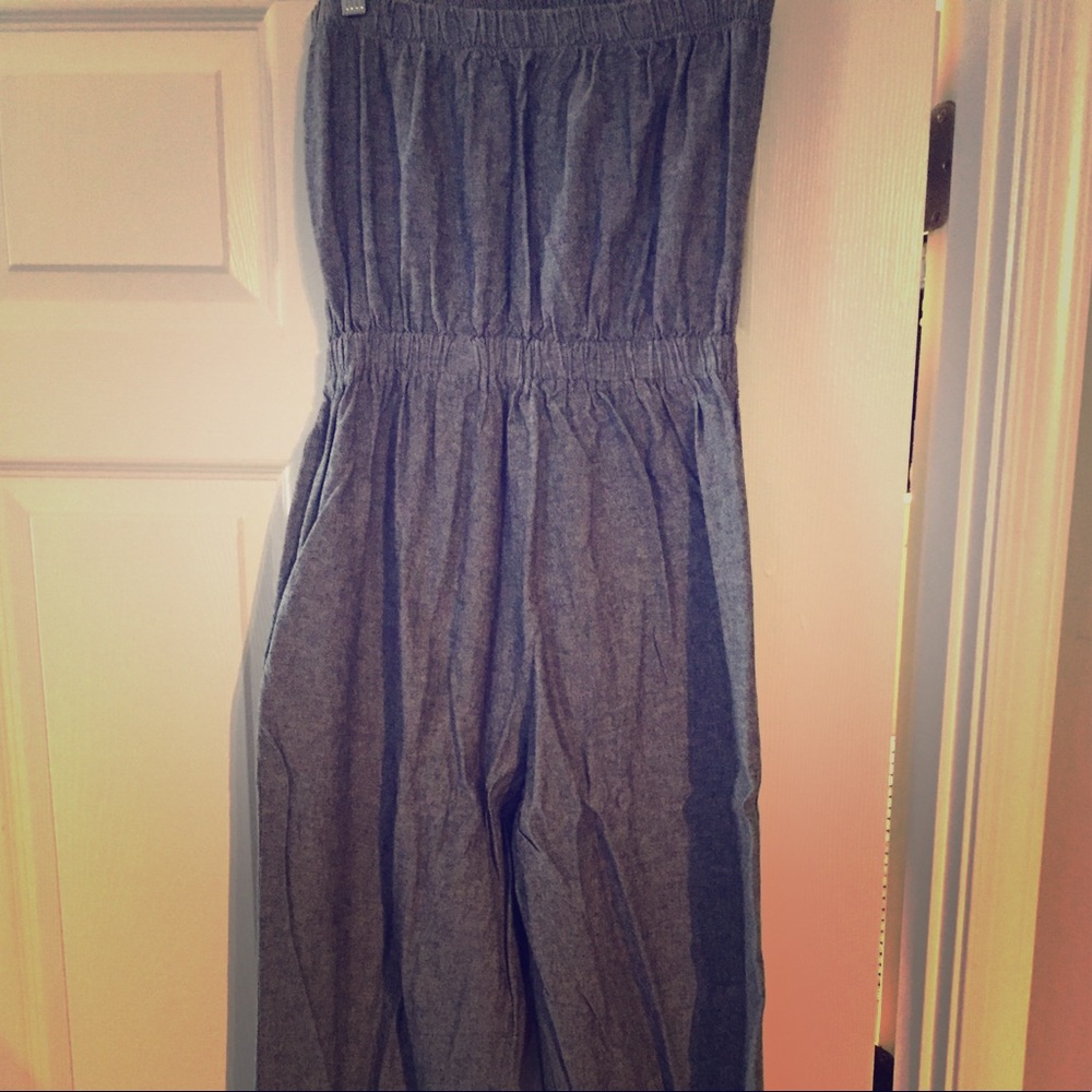 American Apparel denim jumpsuit - light blue