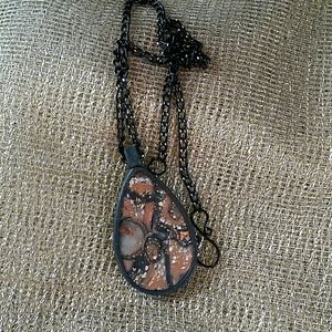 Faux Stone Pendant