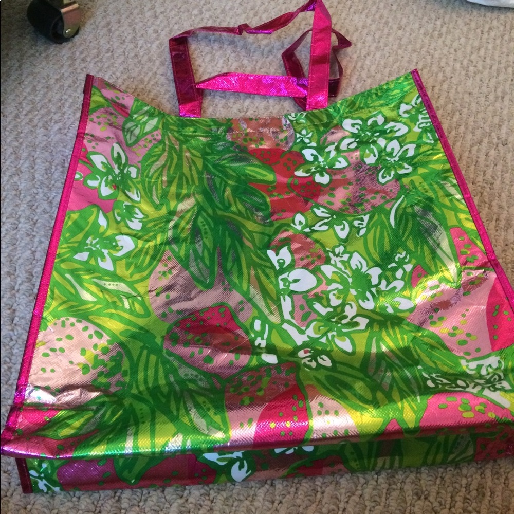 Lilly Pulitzer shopping bag
