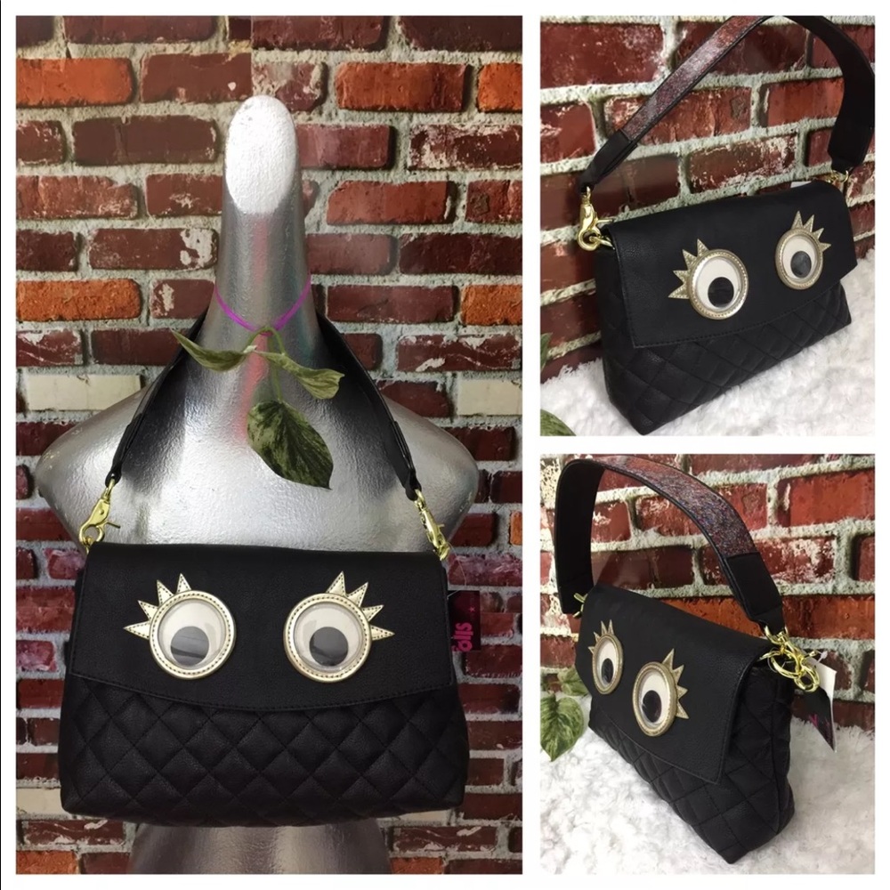 BETSEY JOHNSON XOX TROLLS GOOGLY EYES CONVERTIBLE