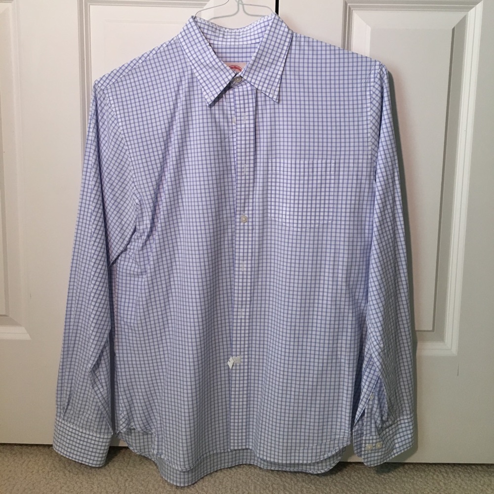 Brooks brothers men's button down shirt