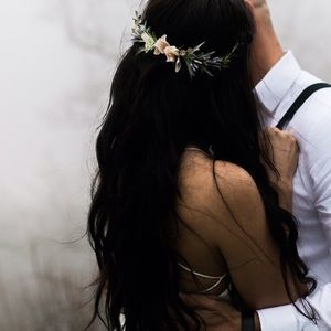 Floral Bridal Hair Piece / comb / wreath