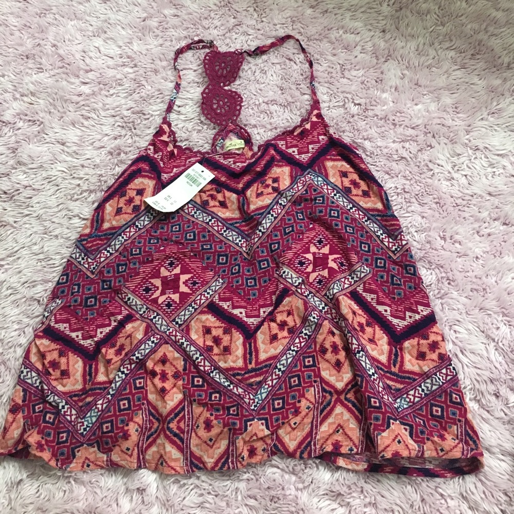 Hollister float tank top