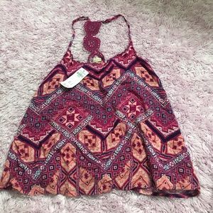 Hollister float tank top