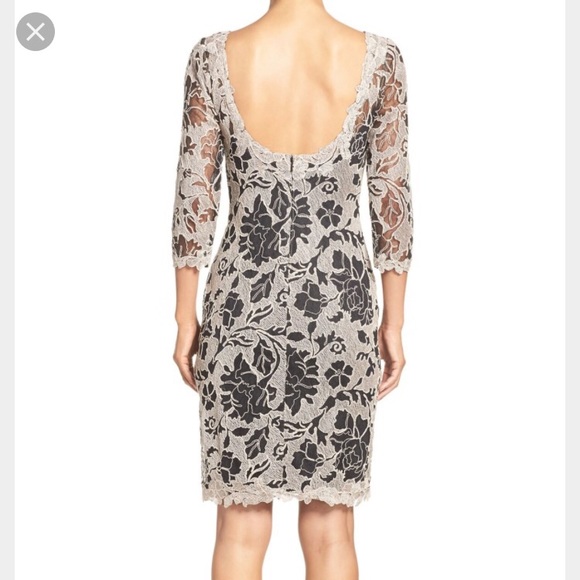 Tadashi Shoji three quarter length sleeve dress - Picture 2 of 3