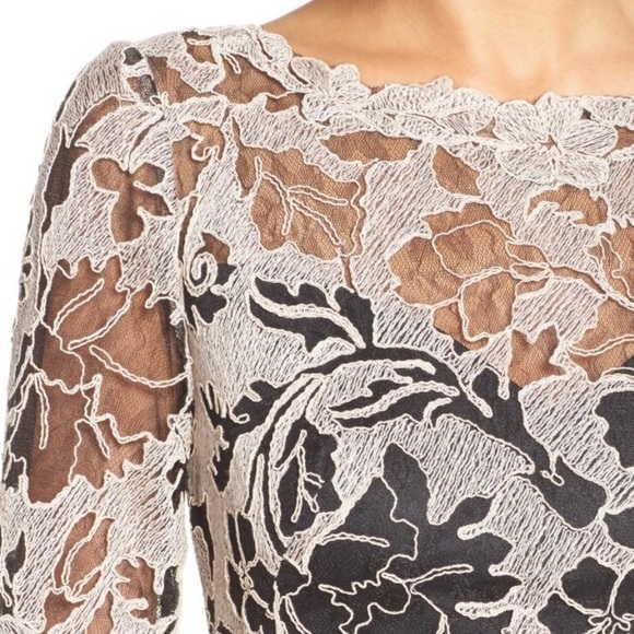 Tadashi Shoji three quarter length sleeve dress - Picture 3 of 3