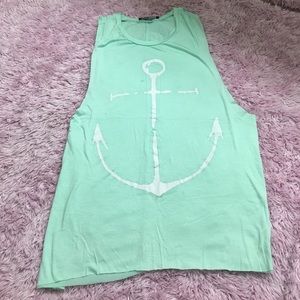 Anchor tank top