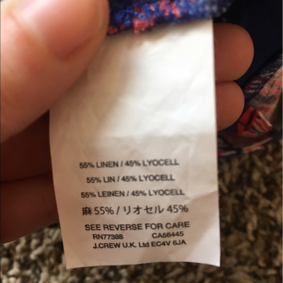 New lower price- JCrew Retro Floral Romper size 00 - Picture 7 of 8