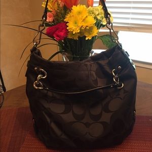 Large Black Coach Purse