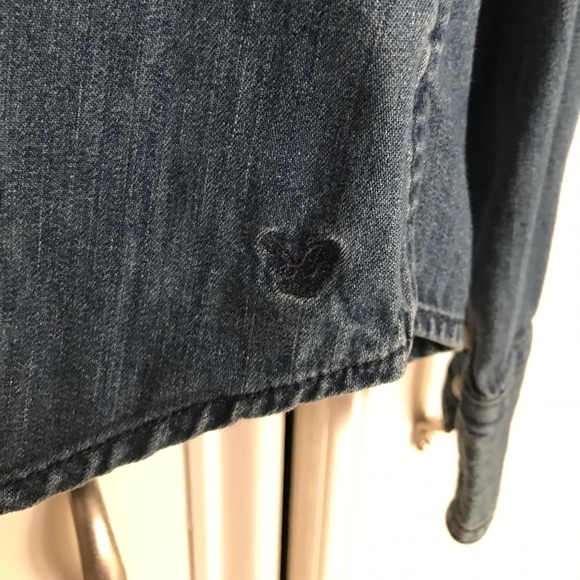 Denim long sleeve top - Picture 7 of 7