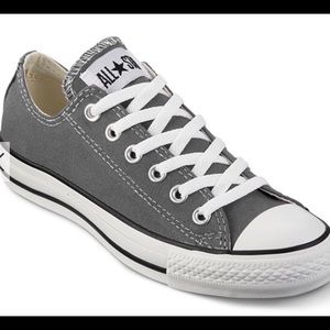 SOLD ON MER!--  Gray Chuck Taylor Converse