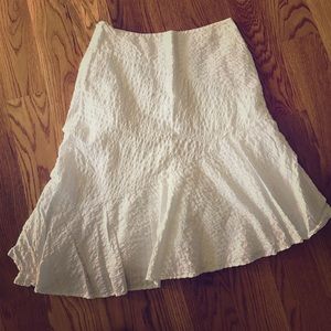 White skirt