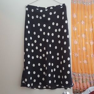 Polka dot skirt