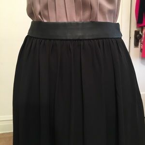 Express Black Skirt