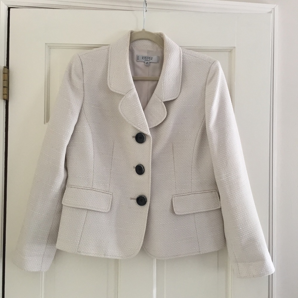 Kasper off white blazer