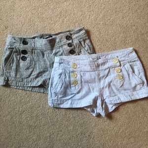 2 Pairs of Express Sailor Shorts