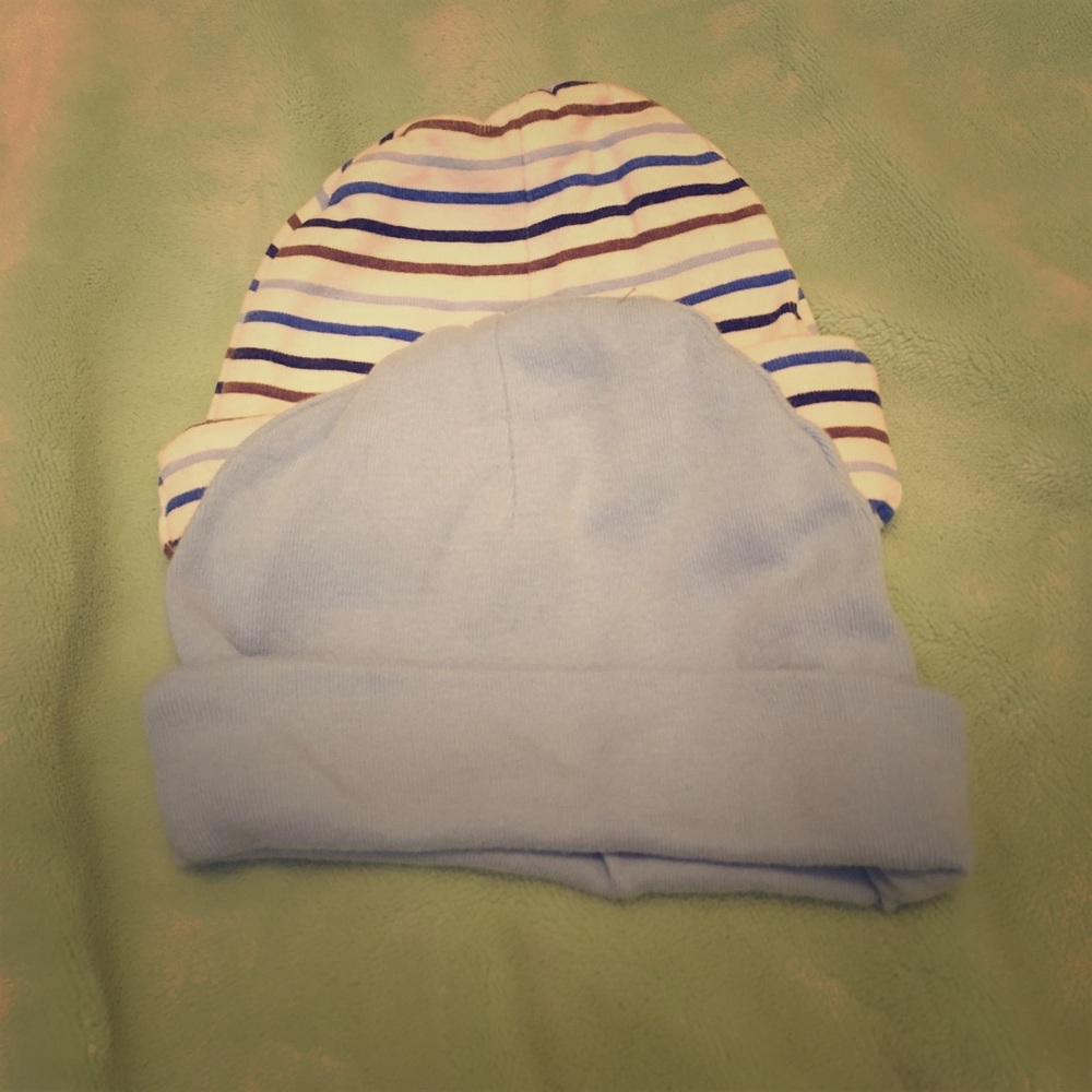 Blue Baby Hats